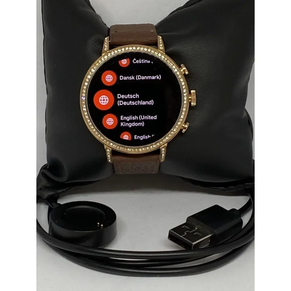 Fossil Gen 4 Authentic Digital Dial Smart Watch Custom Band FTW6011 LT418